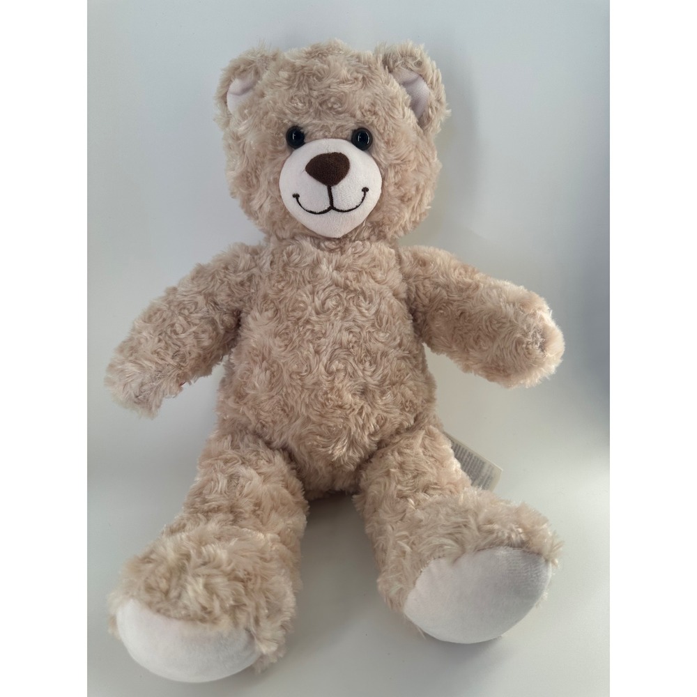Build-A-Bear Workshop Lil Cub Caramel Tan Teddy Bear Plush Stuffed Animal 15"